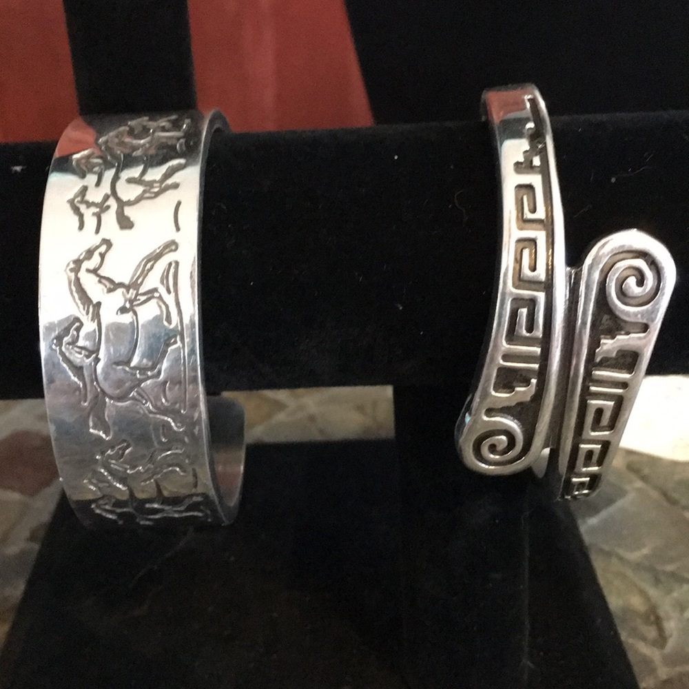 BNWT Silver Cuff Bracelets